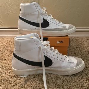 New Nike blazers, only wore twice.